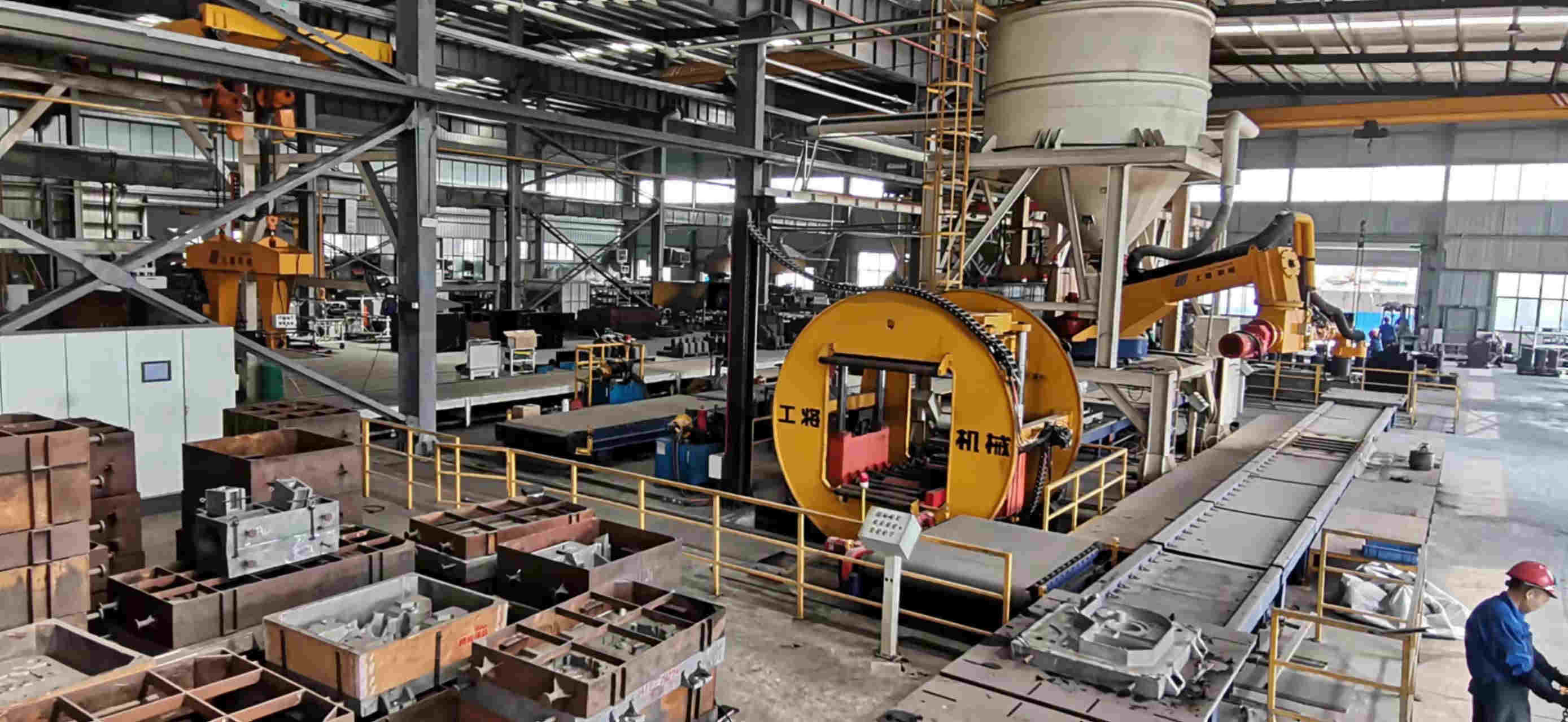 半自動(dòng)造型線